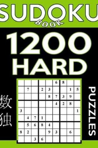 Cover of Sudoku Book 1,200 Hard Puzzles