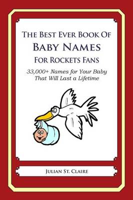 Book cover for The Best Ever Book of Baby Names for Rockets Fans