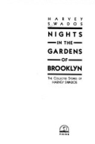 Cover of Nights in the Gardens of Brooklyn