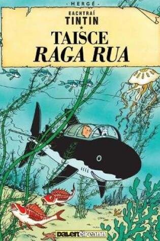 Cover of Tintin: Taisce Raga Rua (Tintin in Irish)