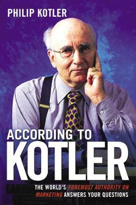 Book cover for According to Kotler