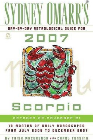 Cover of Sydney Omarr's Scorpio
