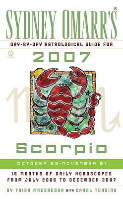 Cover of Sydney Omarr's Scorpio