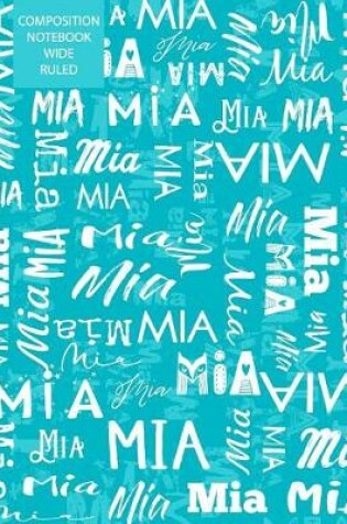 Cover of MIA Composition Notebook Wide Ruled