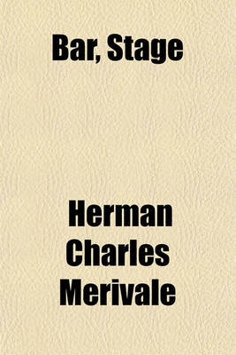 Book cover for Bar, Stage