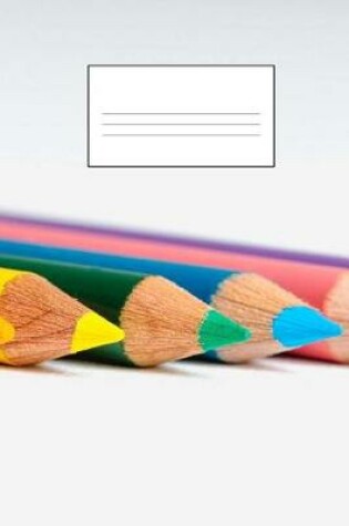 Cover of Sharp Blank Paper Book - Coloured Pencils