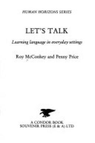 Cover of Let's Talk