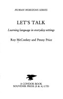 Book cover for Let's Talk