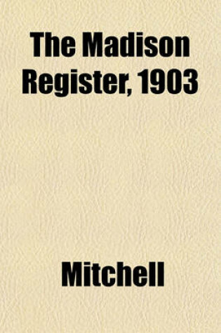 Cover of The Madison Register, 1903