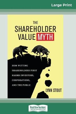 Book cover for The Shareholder Value Myth
