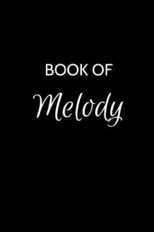 Cover of Book of Melody