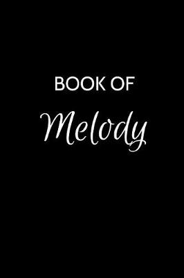 Book cover for Book of Melody