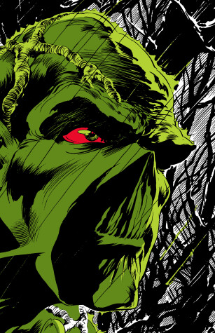 Book cover for Absolute Swamp Thing by Len Wein and Bernie Wrightson
