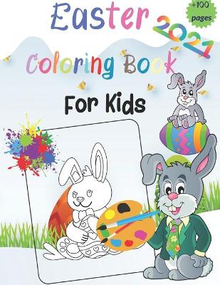 Book cover for Easter Coloring Book