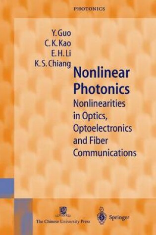 Cover of Nonlinear Photonics