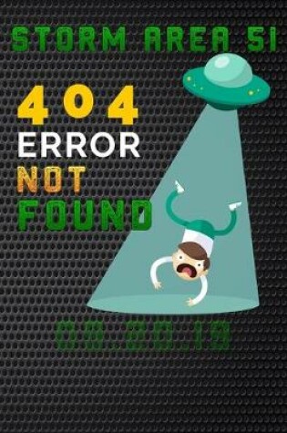 Cover of Storm Area 51 404 error not found