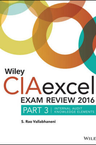 Cover of Wiley CIAexcel Exam Review 2016