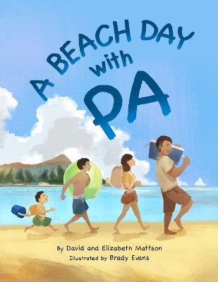 Book cover for A Beach Day with Pa