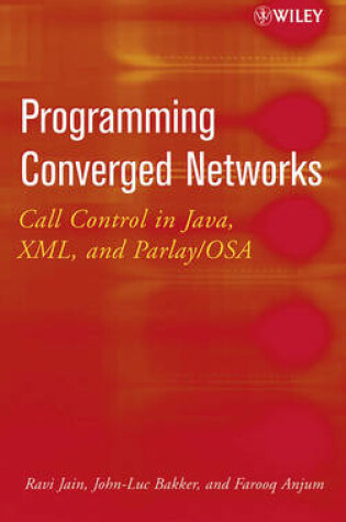 Cover of Call Control: Programming Interfaces for Next Generation Networks