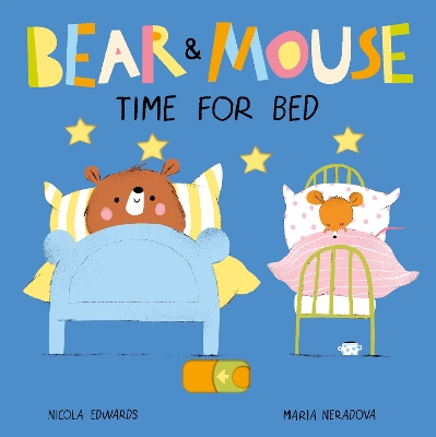 Book cover for Bear and Mouse Time for Bed