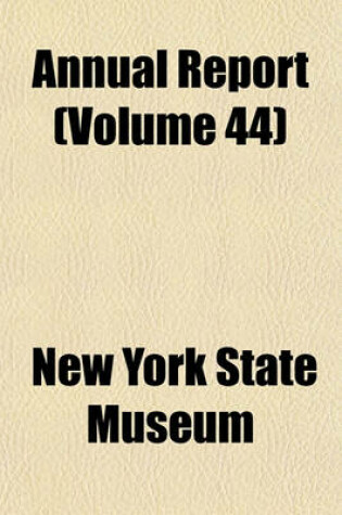 Cover of Annual Report (Volume 44)