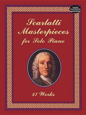 Book cover for Scarlatti Masterpieces for Solo Piano