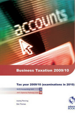 Cover of Business Taxation 2009/10