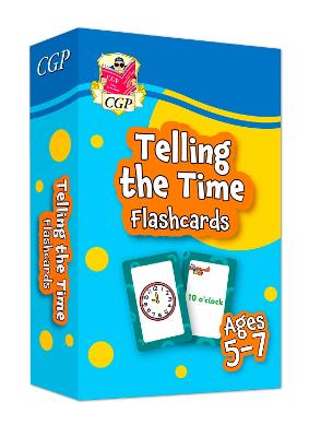 Book cover for Telling the Time Flashcards for Ages 5-7