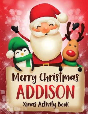 Book cover for Merry Christmas Addison