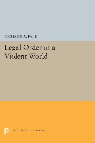 Cover of Legal Order in a Violent World