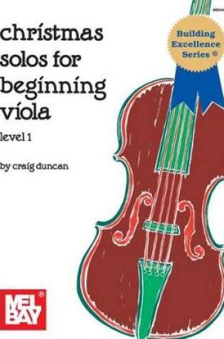 Cover of Christmas Solos For Beginning Viola