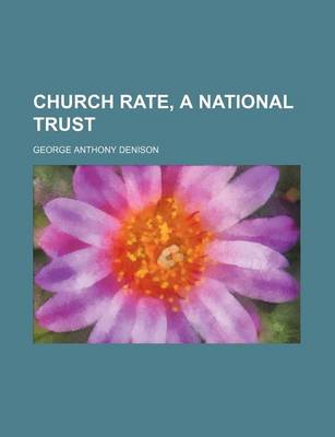 Book cover for Church Rate, a National Trust