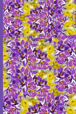 Book cover for Daffodil Floral Explosion Notebook