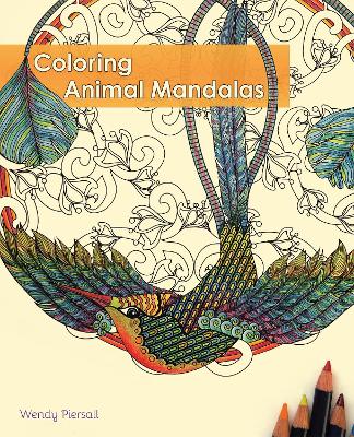 Book cover for Coloring Animal Mandalas