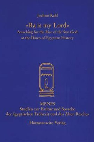 Cover of 'ra Is My Lord'