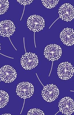 Book cover for Journal Notebook Dandelions In Purple