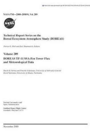 Cover of Boreas Tf-11 Ssa-Fen Tower Flux and Meteorological Data