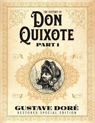 Book cover for The History of Don Quixote Part 1