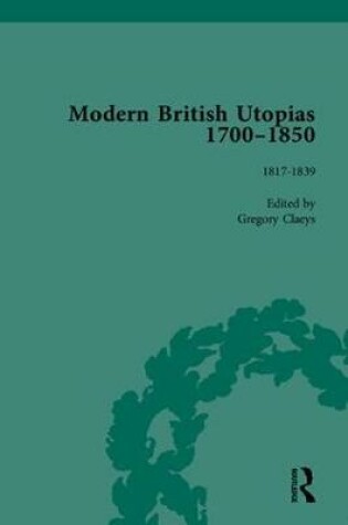 Cover of Modern British Utopias, 1700-1850