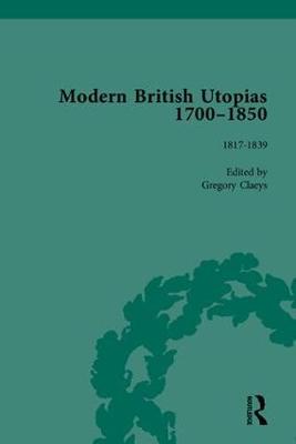 Book cover for Modern British Utopias, 1700-1850