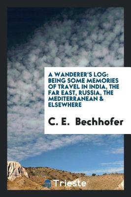 Cover of A Wanderer's Log