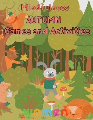 Book cover for Mindfulness Autumn Games and activities Women