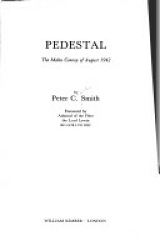 Cover of Pedestal