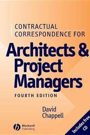 Cover of Contractual Correspondence for Architects and Project Managers