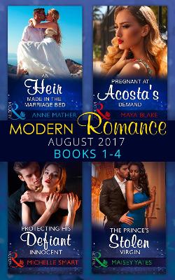 Book cover for Modern Romance Collection: August 2017 Books 1 - 4