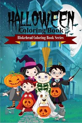 Book cover for Halloween Coloring Book