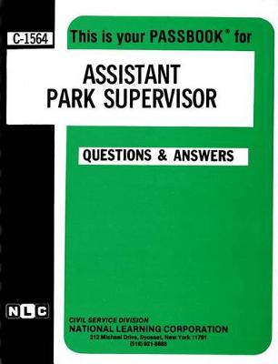 Book cover for Assistant Park Supervisor