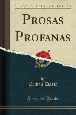 Book cover for Prosas Profanas (Classic Reprint)