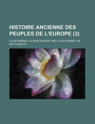 Book cover for Histoire Ancienne Des Peuples de L'Europe (3)