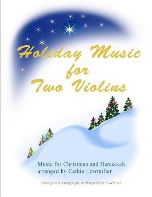 Book cover for Holiday Music for Two Violins